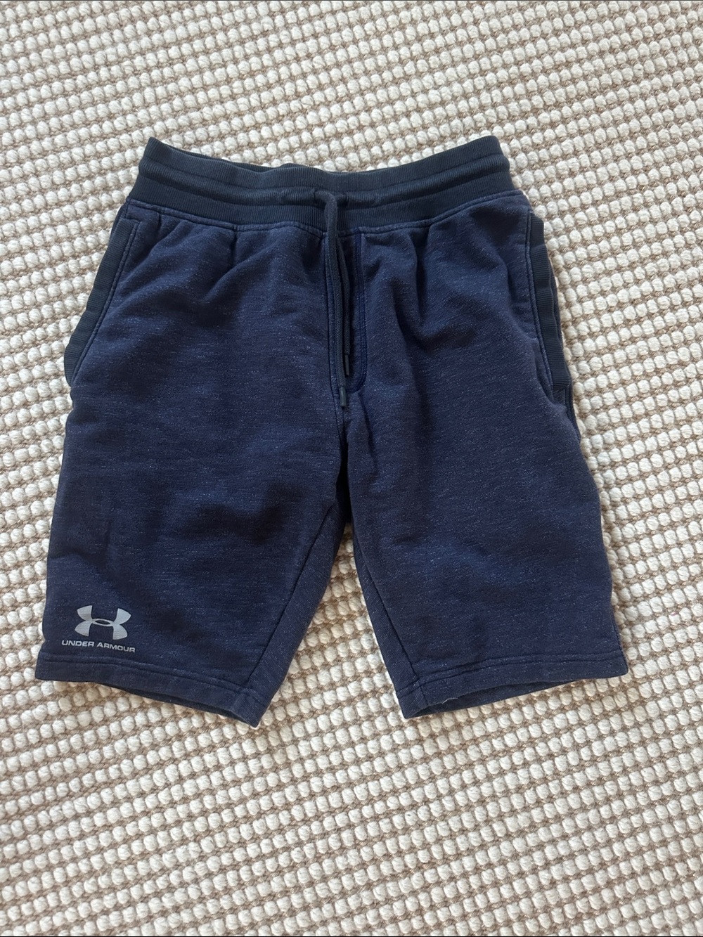 Under Armour Men’s Navy Athletic Fleece Shorts